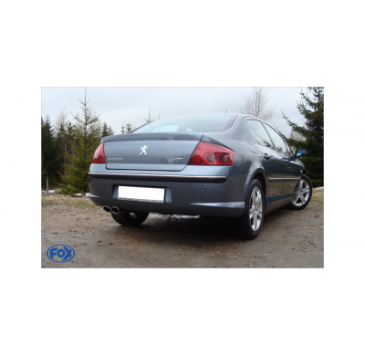Escape FOX Peugeot 407 - 2,2l 16V escape final - 2x106x71 33