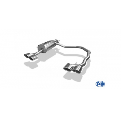 Escape FOX Peugeot RCZ Escape Final on one side - 2x106x71 32 dch/izq