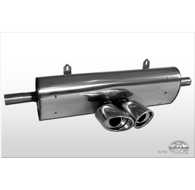 Escape FOX Porsche Boxster 986 escape final center - 2x115x85 38 center