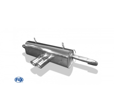 Escape FOX Porsche Boxster 986 escape final salida central - 2x80 17