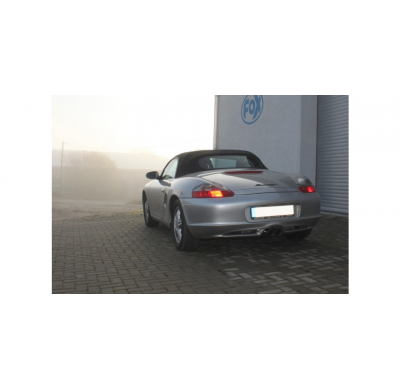Escape FOX Porsche Boxster 986 escape final salida central - 2x80 25