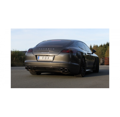 Escape FOX Porsche Panamera V6 escape final duplex - 2x115x85 44 duplex