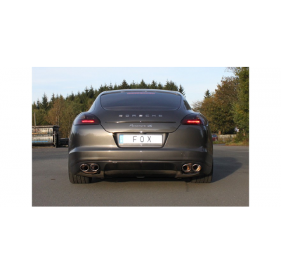 Escape FOX Porsche Panamera V6 escape final duplex - 2x115x85 44 duplex