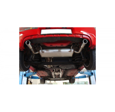 Escape FOX Renault Clio III B Sport escape final cross salida duplex - 1x76 17 duplex