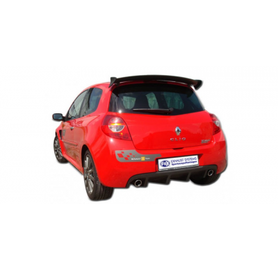 Escape FOX Renault Clio III B Sport escape final cross salida duplex - 1x76 17 duplex