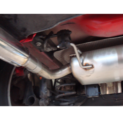 Escape FOX Renault Clio III B Sport escape final cross salida duplex - 1x90 17 duplex