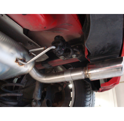 Escape FOX Renault Clio III B Sport escape final cross salida duplex - 1x90 17 duplex