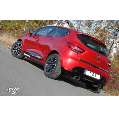 Escape FOX Renault Clio IV escape final salida duplex - 145x65 59 duplex