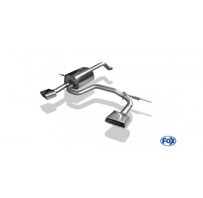 Escape FOX Renault Clio IV escape final salida duplex - 145x65 59 duplex