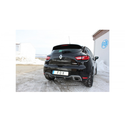 Escape FOX Renault Clio IV escape final - 1x55 10 duplex - outlet in the original tail pipes