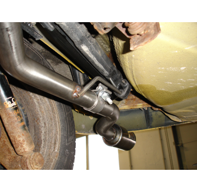 Escape FOX Renault Megane I - DA Coach escape final salida duplex - 1x90 13 duplex