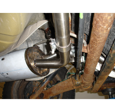 Escape FOX Renault Megane I - DA Coach escape final salida duplex - 1x90 13 duplex