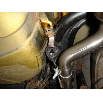 Escape FOX Renault Megane I - DA Coach escape final salida duplex - 1x90 13 duplex