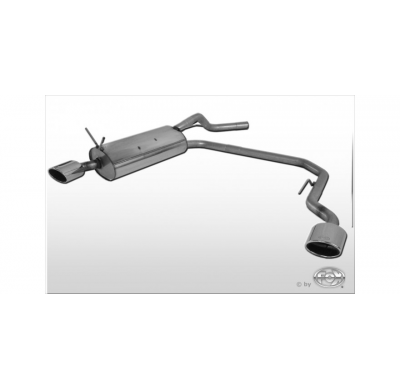 Escape FOX Renault Megane I - DA Coach escape final salida duplex - 115x85 32 duplex