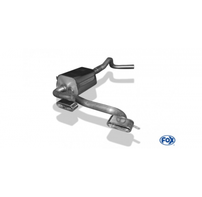 Escape FOX Renault Megane II Sport Escape Final Central - 2x130x50 52