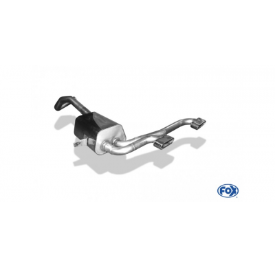 Escape FOX Renault Megane II Sport Escape Final Central - 2x130x50 52