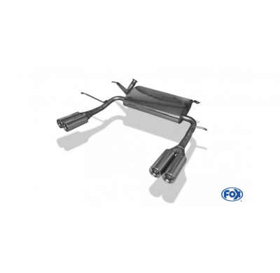 Escape FOX Renault Laguna II K74 - Grandtour escape final salida duplex - 2x80 13 duplex