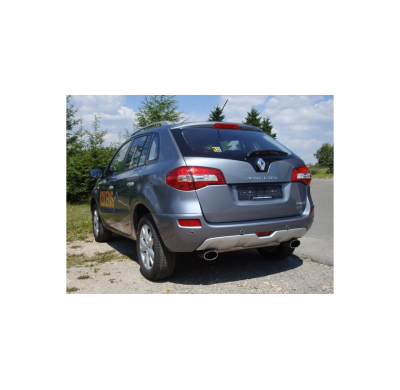 Escape FOX Renault Koleos Benzin escape final cross salida duplex - 140x90 33 duplex