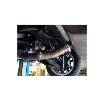 Escape FOX Renault Koleos Benzin escape final cross salida duplex - 140x90 33 duplex