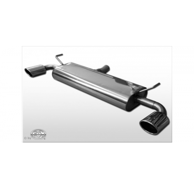 Escape FOX Nissan Qashqai - diesel escape final cross salida duplex - 115x85 33 duplex