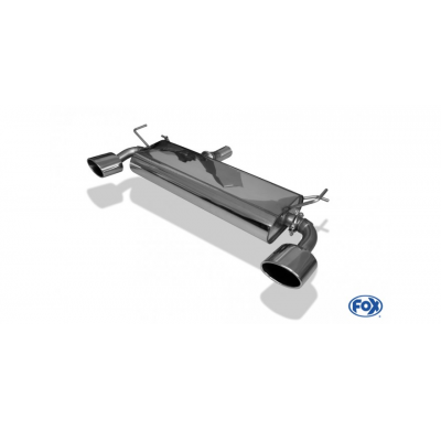 Escape FOX Renault Koleos diesel escape final cross salida duplex - 140x90 33 duplex