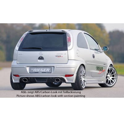 Corsa C: 06.03- (desde la actualización) | 3 puertas, 5 puertas. Rieger re Fox exhaust