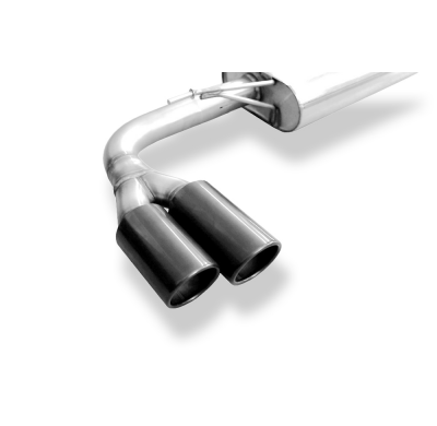 Silenciador final Audi A3 - 8V Sportback - 2x80 tipo 25 negro c Fox exhaust