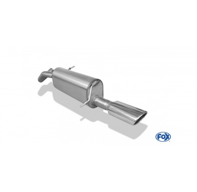 Escape FOX Seat Ibiza Cupra R 6L escape final Ø63,5mm - 115x85 32