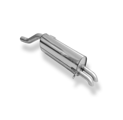 Silenciador trasero Seat Ibiza V - KJ - tubos de escape con aspecto diésel (2x4) Fox exhaust