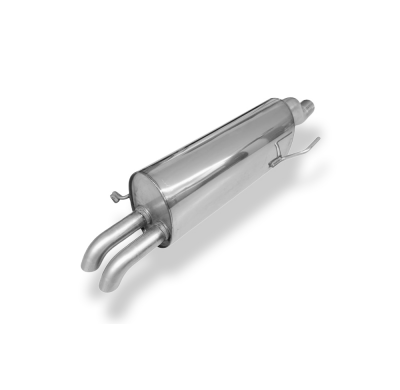 Silenciador trasero Seat Ibiza V - KJ - tubos de escape con aspecto diésel (2x4) Fox exhaust