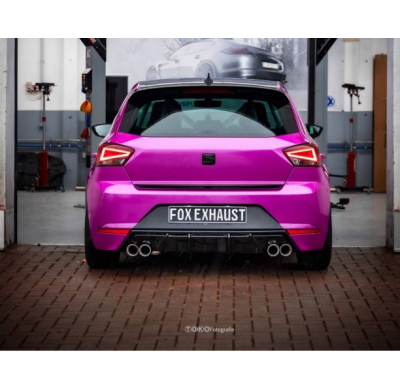 Seat Ibiza V - Silenciador final KJ sin salida de válvula derecha/izquierda Fox exhaust