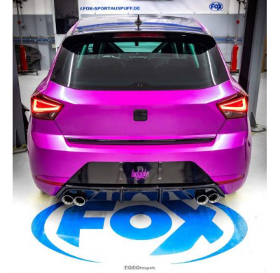 Seat Ibiza V - Silenciador final KJ sin salida de válvula derecha/izquierda Fox exhaust