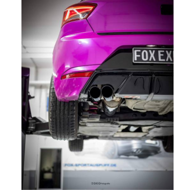 Seat Ibiza V - Silenciador final KJ sin salida de válvula derecha/izquierda Fox exhaust