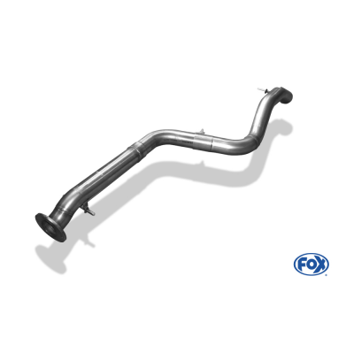 Escape FOX Seat Leon Cupra R 1M supresor escape delantero Ø70mm