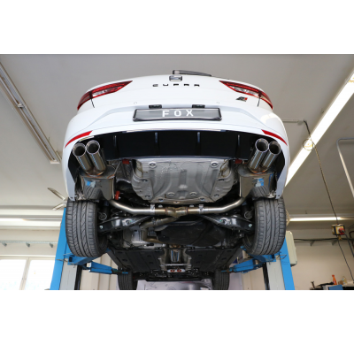 Escape FOX Seat Leon 5F ST - Cupra escape final duplex - 2x80 25 duplex