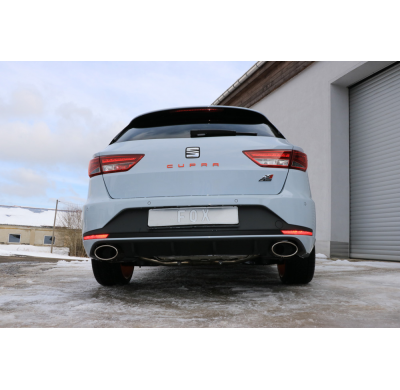 Escape FOX Seat Leon 5F ST - Cupra 300 escape final duplex - 160x90 Type 38 duplex
