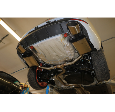 Escape FOX Seat Leon 5F ST - Cupra 300 escape final duplex - 160x90 Type 38 duplex