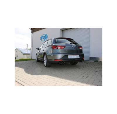 Escape FOX Seat Leon 5F ST escape final duplex - 2x90 25 duplex
