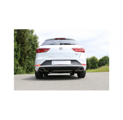 Escape FOX Seat Leon 5F ST suspension trasera independiente escape final duplex - 160x90 type 38 duplex