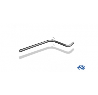 Tubo de recambio del Silenciador delantero FOX del eje trasero rígido Seat Leon 5F ST