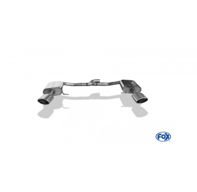 Escape FOX Seat Leon 5F ST 4x4 - Cupra 300 escape final duplex - 160x90 type 38 duplex