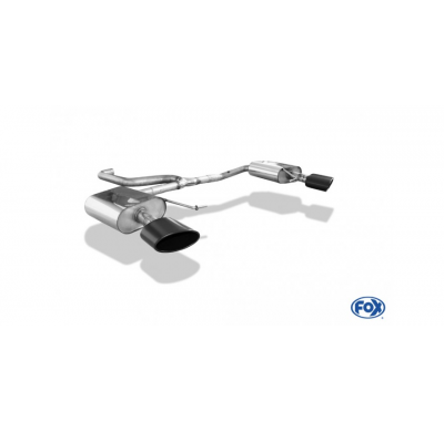 Escape FOX Seat Leon 5F ST 4x4 - Cupra 300 escape final duplex - 160x90 type 38 duplex black