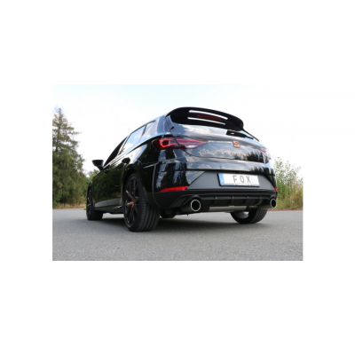 Seat Leon 5F Cupra R Escape trasero FOX derecho / izquierdo - 1x100 tipo 12 derecho / izquierdo