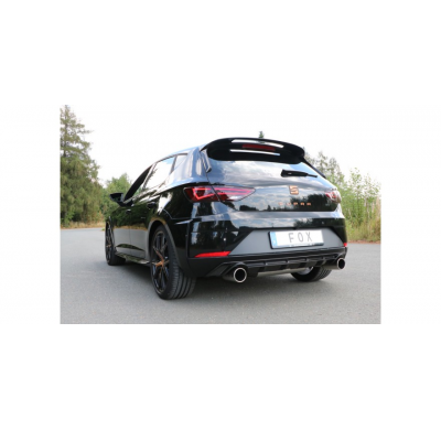 Seat Leon 5F Cupra R Escape trasero FOX derecho / izquierdo - 1x100 tipo 12 derecho / izquierdo
