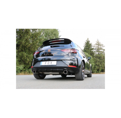 Seat Leon 5F Cupra R Escape trasero FOX derecho / izquierdo - 1x100 tipo 12 derecho / izquierdo