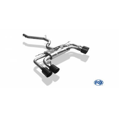 Escape deportivo trasero Cupra Ateca/ Seat Ateca Cupra 4x4 - 5FP medio sistema de catalizador - 2x100 tipo 25 derecho/izquierdo