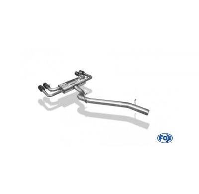 Escape deportivo trasero Cupra Ateca/ Seat Ateca Cupra 4x4 - 5FP medio sistema de catalizador - 2x100 tipo 25 derecho/izquierdo