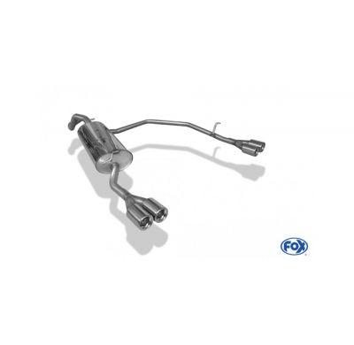 Escape FOX VW Golf IV station wagon escape final salida duplex - 2x76 13 duplex