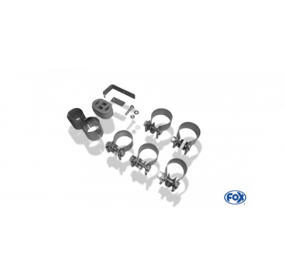 Escape FOX VW Golf IV station wagon escape final salida duplex - 2x76 13 duplex