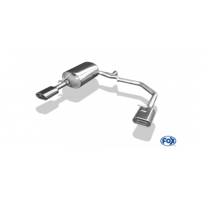 Escape FOX Skoda Octavia 1U 4x4 escape final salida duplex - 135x80 53 duplex